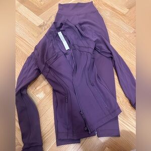 Lulu Lemon Legging and Zip Up